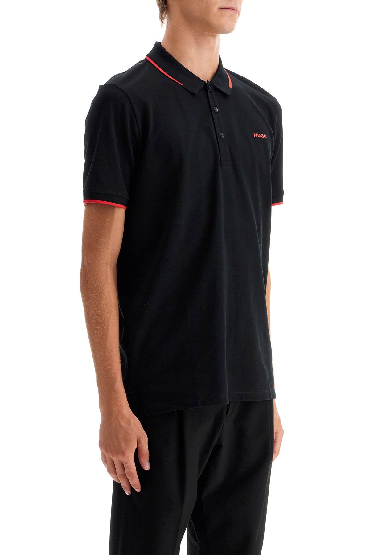 Hugo slim fit piqué polo shirt Topwear Hugo