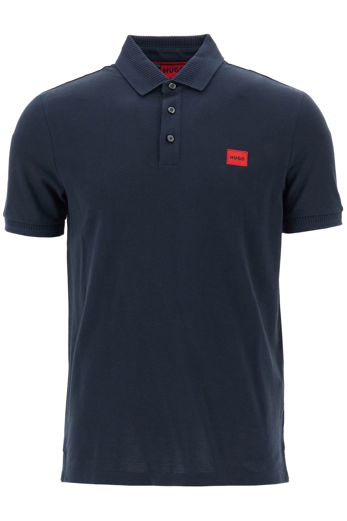 Hugo polo shirt with logo label Topwear Hugo