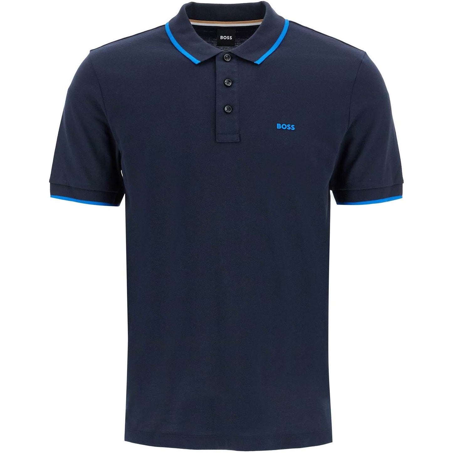 Boss "contrast trim parlay polo shirt Topwear Boss