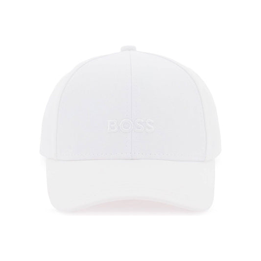 Boss baseball cap with embroidered logo Scarves Hats & Gloves Boss