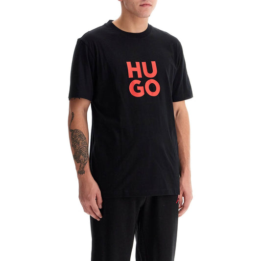 Hugo t-shirt with logo print Topwear Hugo