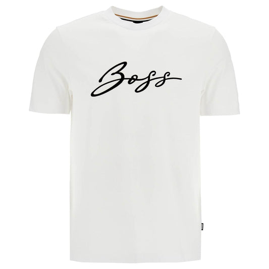 Boss embroidered t-shirt Topwear Boss