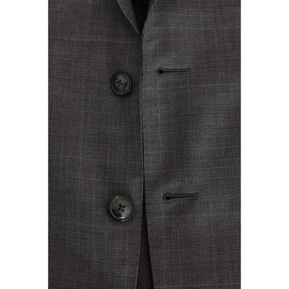 Dolce & Gabbana Gray Wool MARTINI Slim Blazer 1728,67345645728,Blazers - Men - Clothing,Blazers - Suits & Blazers - Clothing,Clothing,Dolce & Gabbana,Gray,IT52 | L,Material: 100% Wool,Men,Men - Clothing,New with tags,Suits & Blazers - Clothing