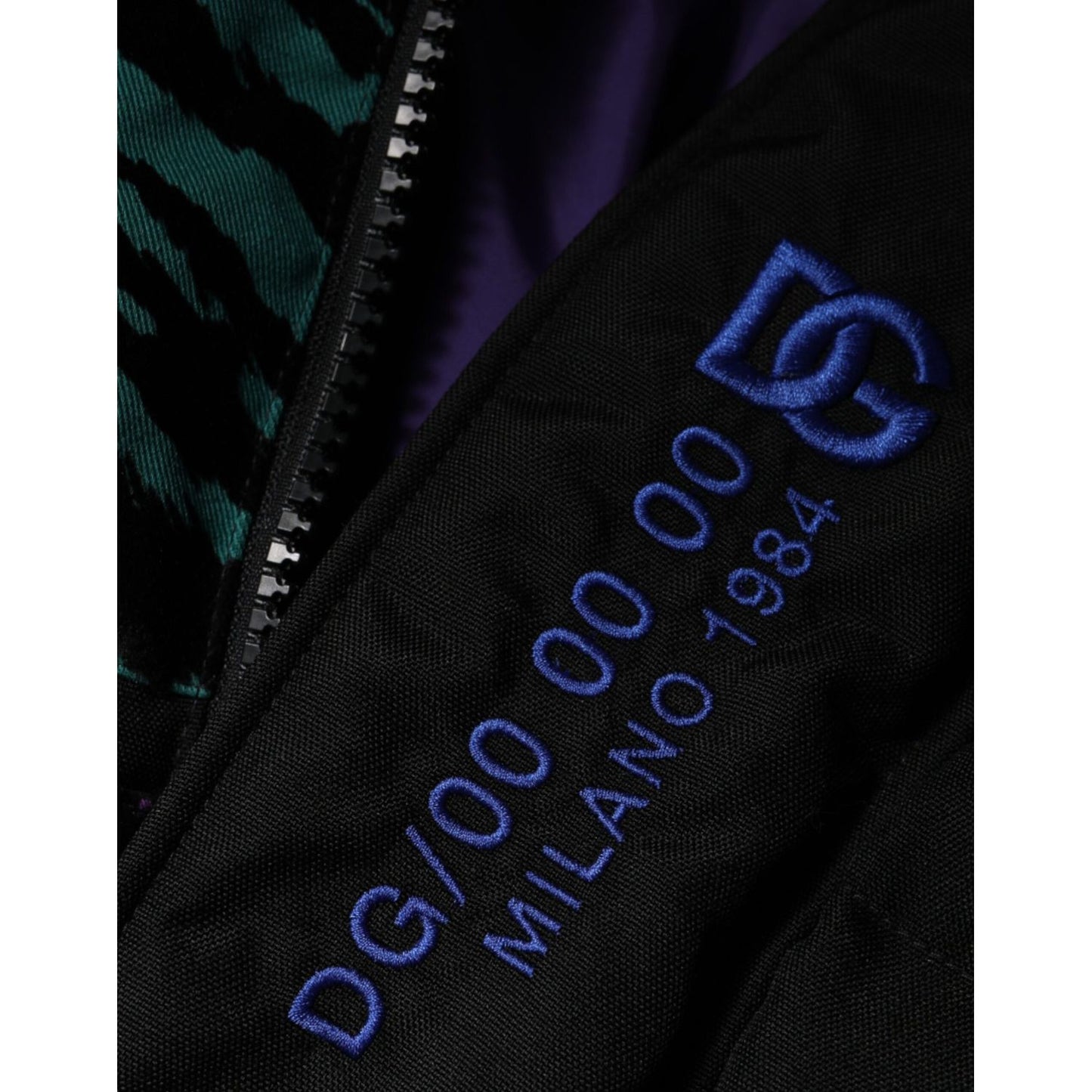 Dolce & Gabbana Black Nylon Puffer Men Full Zip Jacket 1728,67345645728,Black,Clothing,Dolce & Gabbana,IT52 | XL,Jackets & Coats - Clothing,Jackets - Men - Clothing,Material: 84% Nylon 13% Cotton,Men,Men - Clothing,New with tags,Shell Jackets - Jackets &