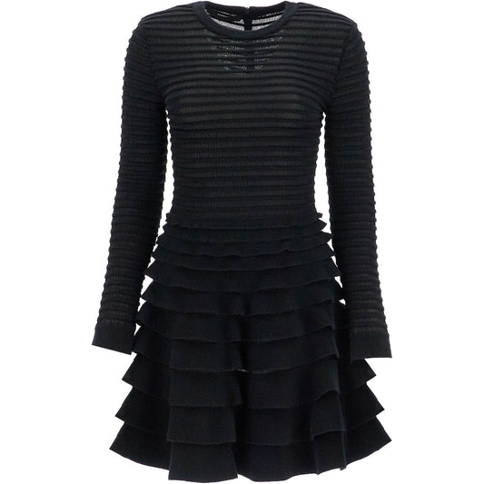 Valentino Garavani mini viscose and wool dress