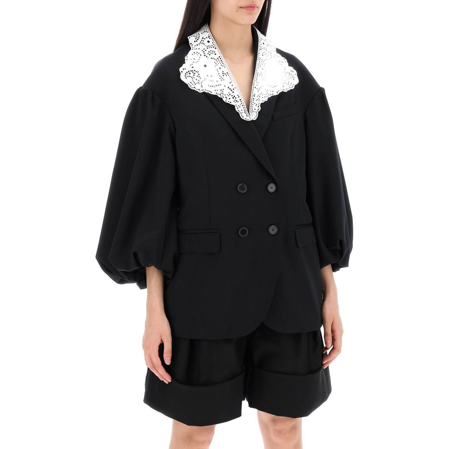 Simone Rocha "oversized blazer with lace Jackets Simone Rocha