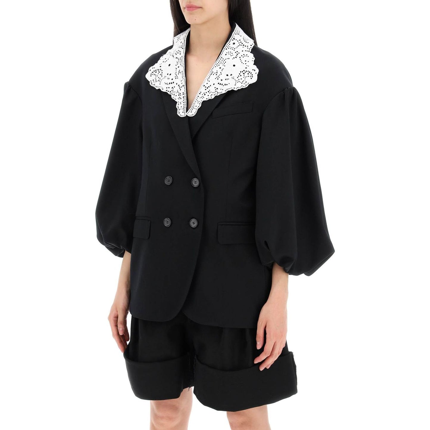 Simone Rocha "oversized blazer with lace Jackets Simone Rocha