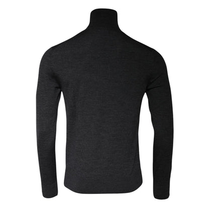 Dolce & Gabbana Gray Wool Knit Turtleneck Pullover Sweater 1728,67345645728,Clothing,Dolce & Gabbana,Gray,IT44 | XS,IT46 | S,IT48 | M,IT50 | L,Material: 100% Virgin Wool,Men,Men - Clothing,New with tags,Sweaters - Clothing,Sweaters - Men - Clothing,Turtle