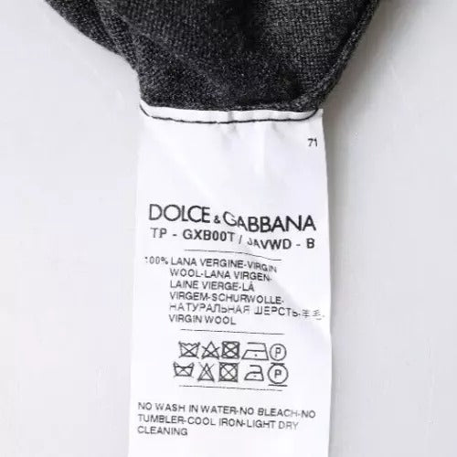 Dolce & Gabbana Gray Wool Knit Turtleneck Pullover Sweater 1728,67345645728,Clothing,Dolce & Gabbana,Gray,IT44 | XS,IT46 | S,IT48 | M,IT50 | L,Material: 100% Virgin Wool,Men,Men - Clothing,New with tags,Sweaters - Clothing,Sweaters - Men - Clothing,Turtle