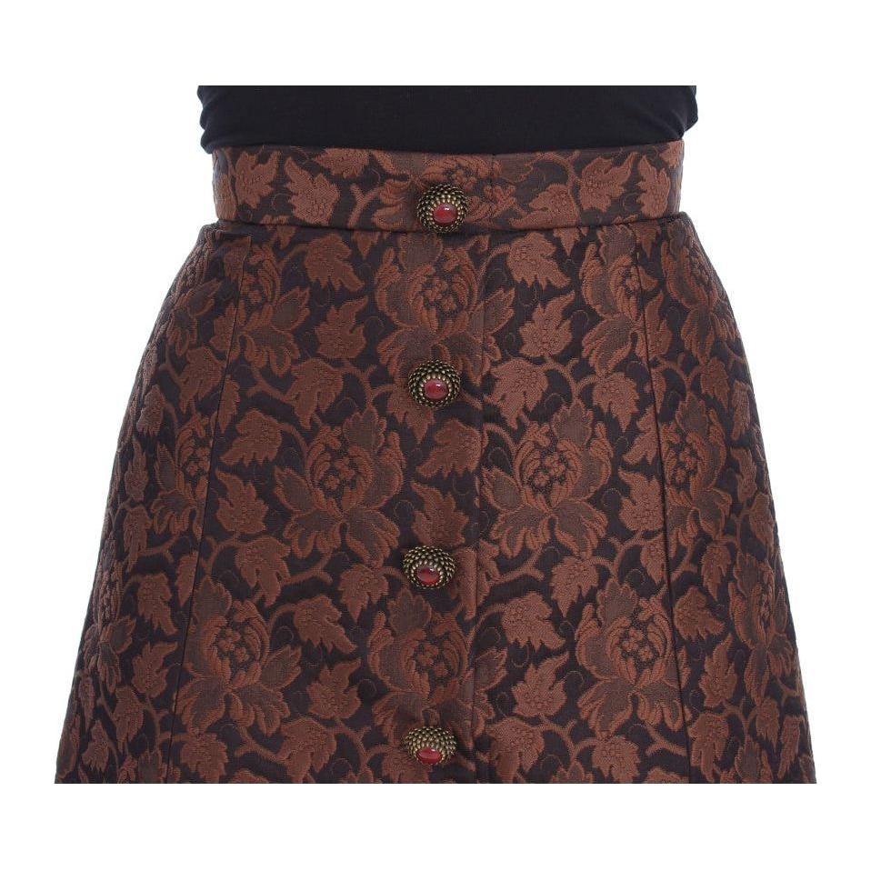 Dolce & Gabbana Elegant Brocade Bubble Skirt Dolce & Gabbana