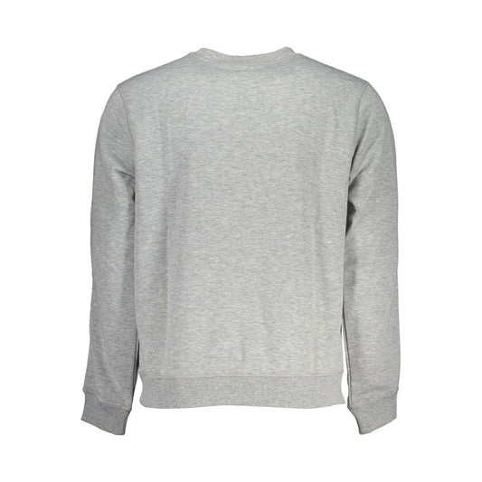 Calvin Klein Sleek Gray Long Sleeve Sweatshirt Calvin Klein