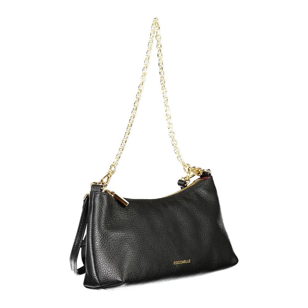 Coccinelle Black Leather Handbag Coccinelle