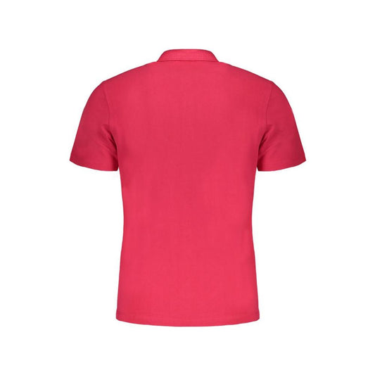 Napapijri Pink Cotton Polo Shirt Napapijri