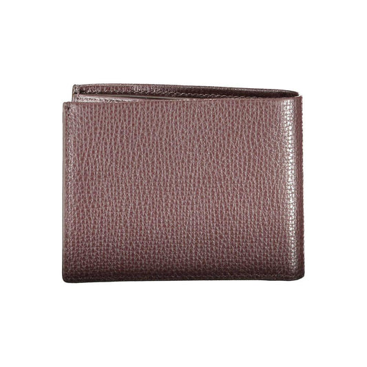 Calvin Klein Brown Leather Men Wallet Calvin Klein