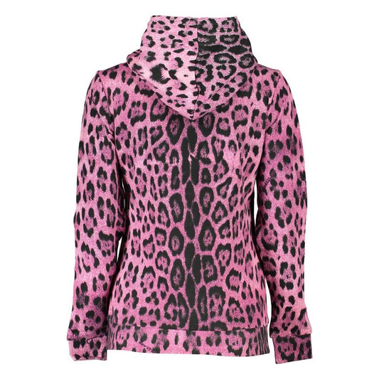 Cavalli Class Pink Cotton Women Sweater