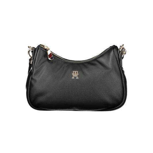 Tommy Hilfiger Black Polyester Women Handbag Tommy Hilfiger