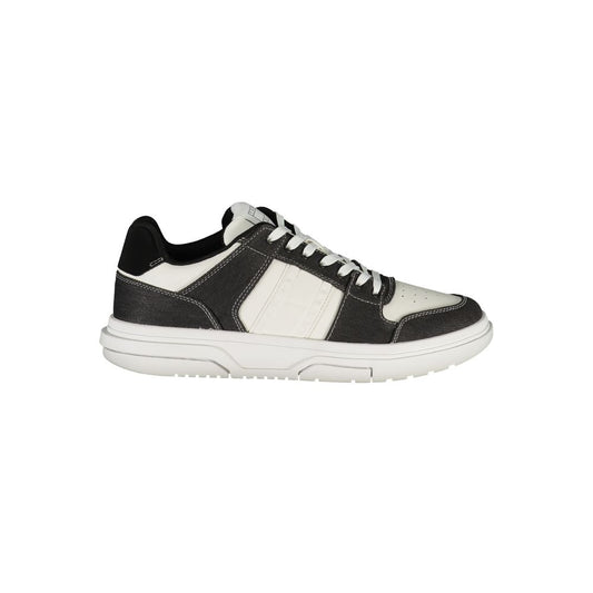 Tommy Hilfiger Black Polyester Sneaker Tommy Hilfiger