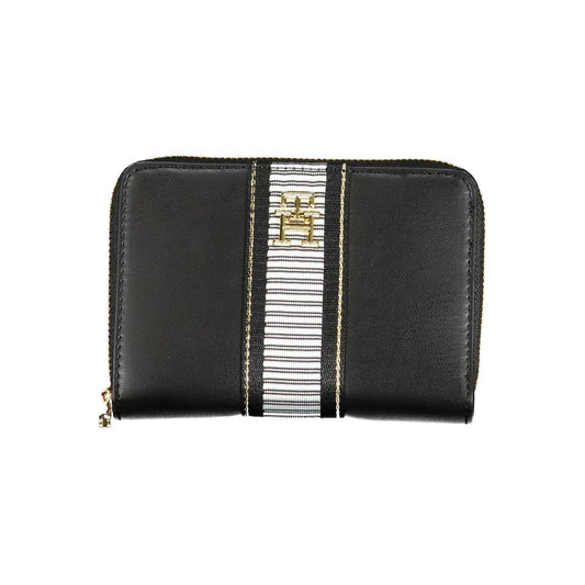 Tommy Hilfiger Black Polyethylene Wallet Tommy Hilfiger