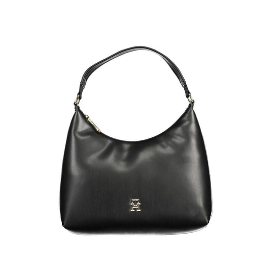 Tommy Hilfiger Black Polyethylene Women Handbag Tommy Hilfiger