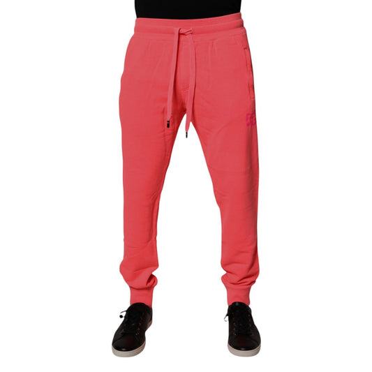 Dolce & Gabbana Neon Red Cotton Jogger Men Sweatpants Pants 1728,67345645728,Athletic Pants - Pants - Clothing,Clothing,Dolce & Gabbana,IT48 | M,IT50 | L,IT52 | XL,IT54 | XL,IT56 | XXL,IT58 | XXL,IT60 | 3XL,Jeans & Pants - Men - Clothing,Material: 100% Co