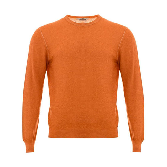 Gran Sasso Orange Wool Sweatshirt