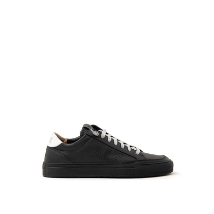 P448 Black Leather Athletic Sneakers 1728,67397976224,Athletic - Sneakers - Shoes,Black,EU39/US6,EU40/US7,Men,Men - Shoes,New with tags,P448,Shoes,Sneakers - Men - Shoes,Sneakers - Shoes
