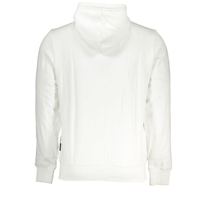 Napapijri White Cotton Men Sweater