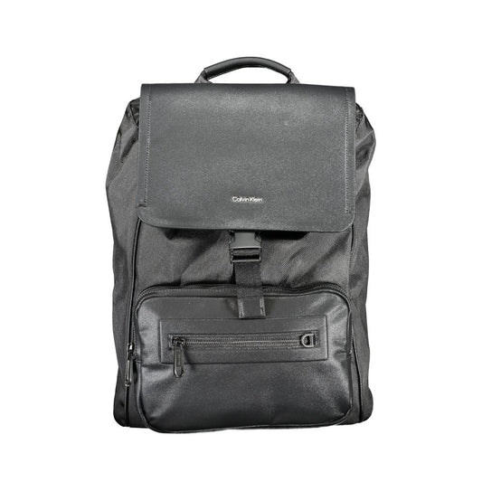 Calvin Klein Nero Polyester Men Backpack