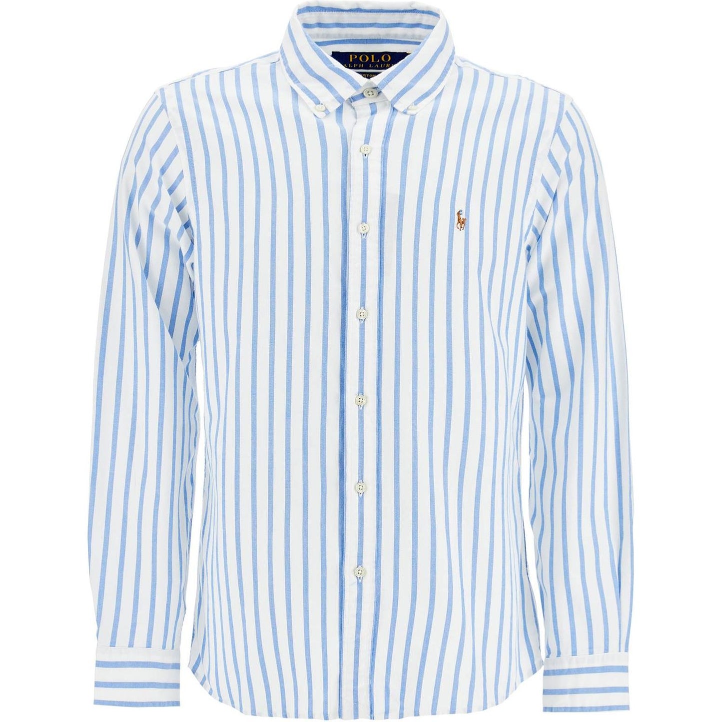 Polo Ralph Lauren custom fit shirt in striped oxford Shirts Polo Ralph Lauren