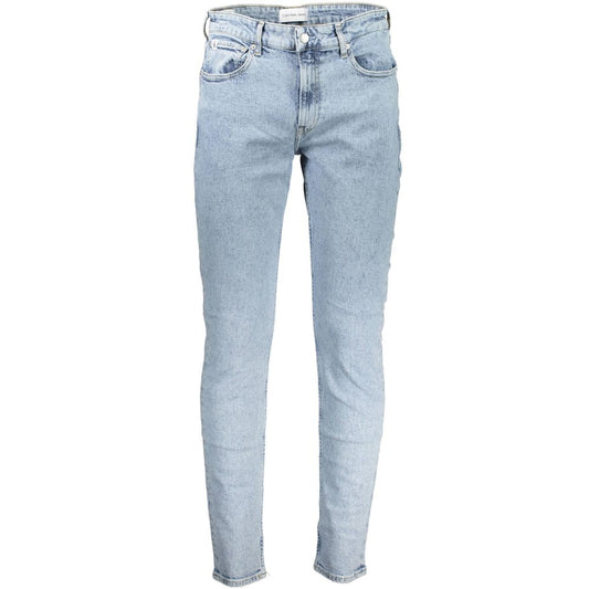 Calvin Klein Azzurro Cotton Men Jeans 1728,67403481248,Blue,Calvin Klein,Clothing,Jeans Denim - Clothing,Men,New with tags,Slim Fit Jeans - Jeans Denim - Clothing,W29 | L32