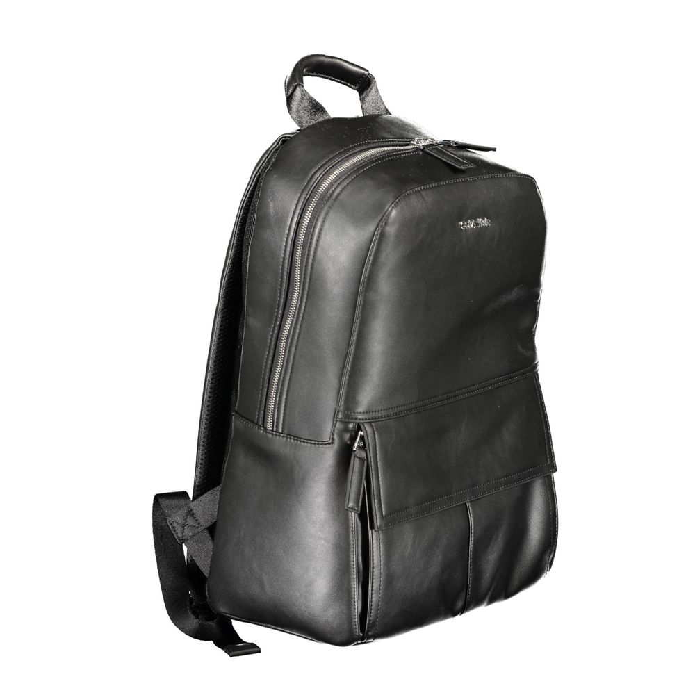 Calvin Klein Black Polyester Men Backpack 1728,67403481248,Backpacks - Bags,Bags,Black,Calvin Klein,Men,New with tags