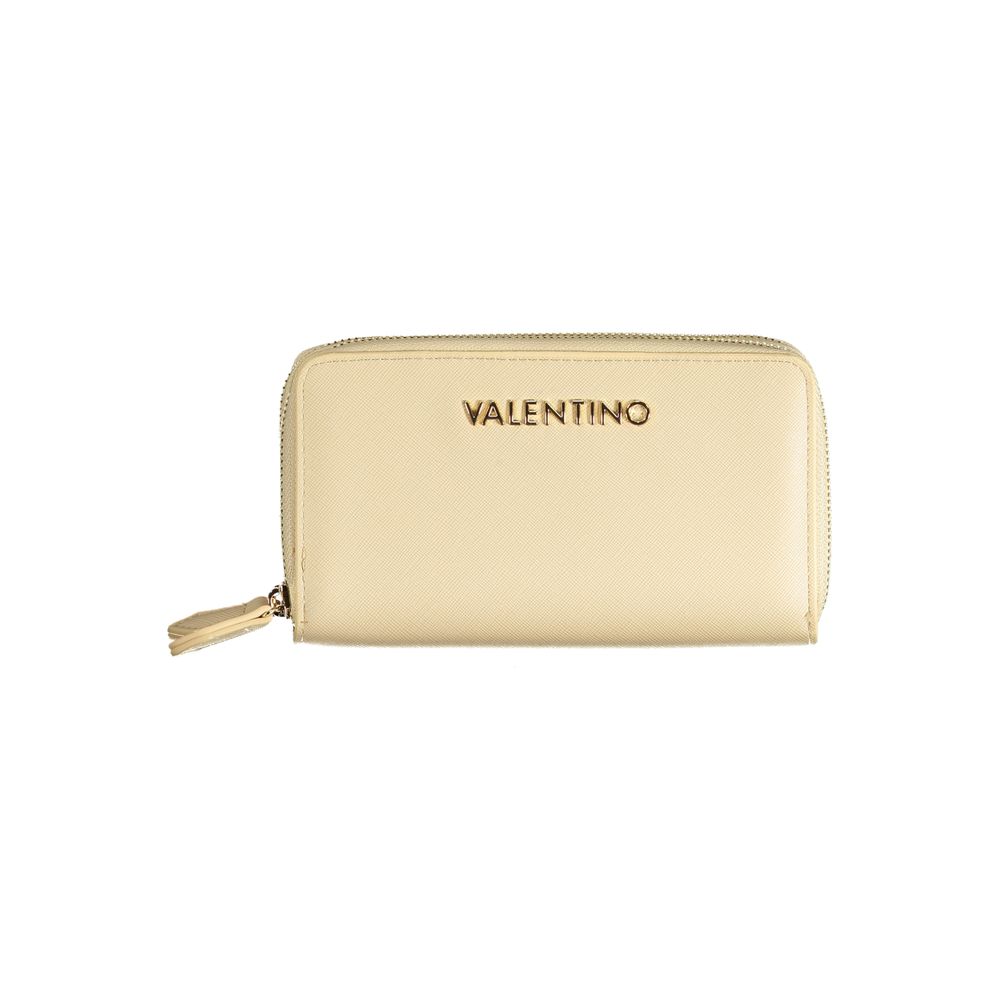Mario Valentino Beige Polyurethane Women Wallet