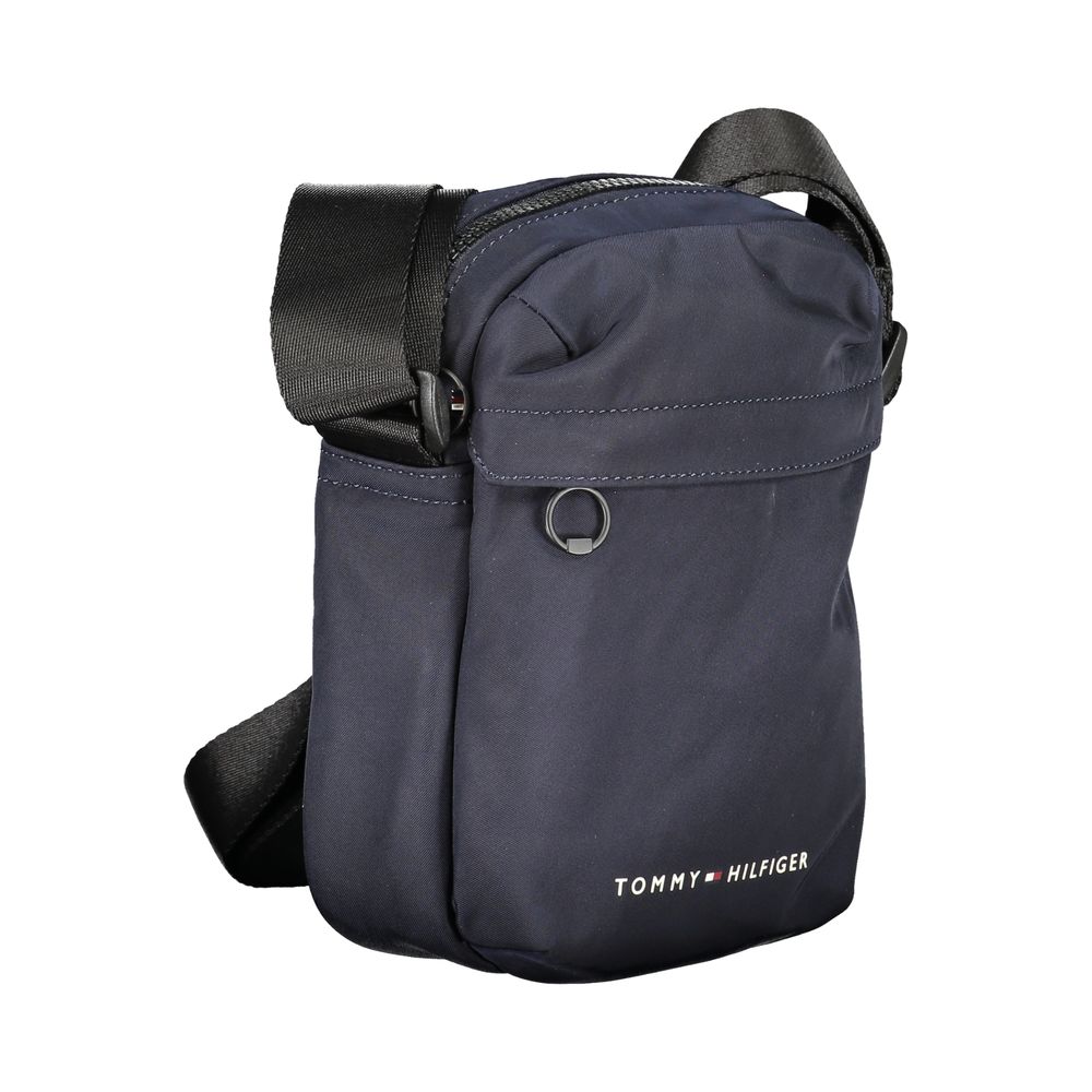 Tommy Hilfiger "Blu Polyester Men Shoulder Bag"