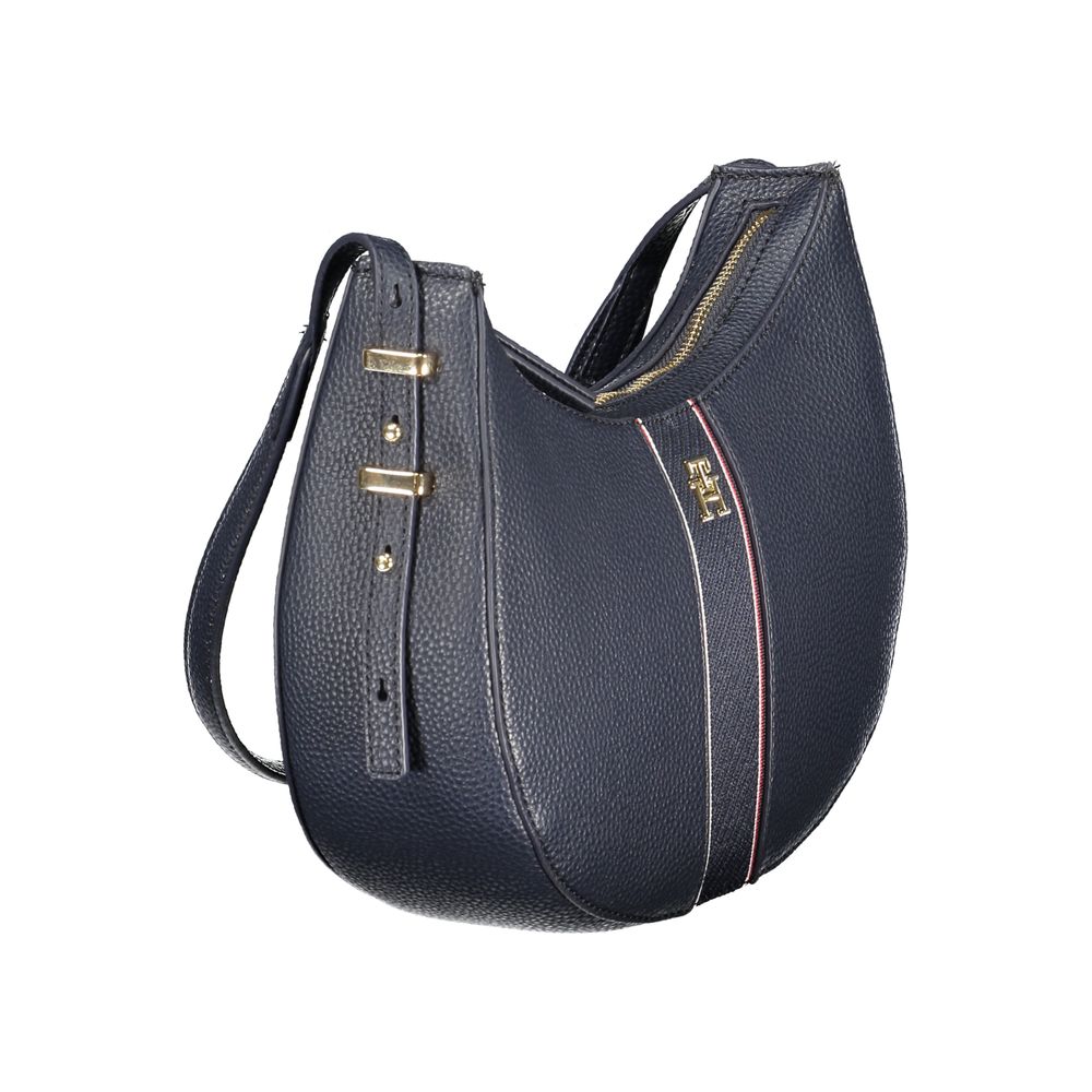 Tommy Hilfiger Blue Polyurethane Women Handbag