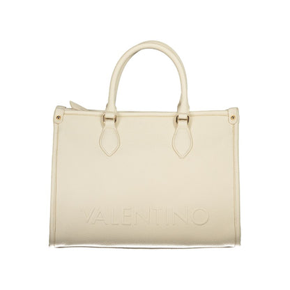 Valentino Beige Polyethylene Handbag