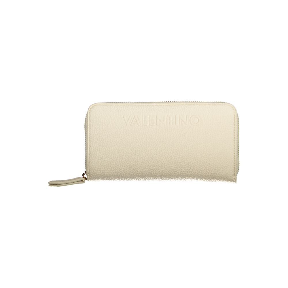 Mario Valentino Beige Polyurethane Women Wallet