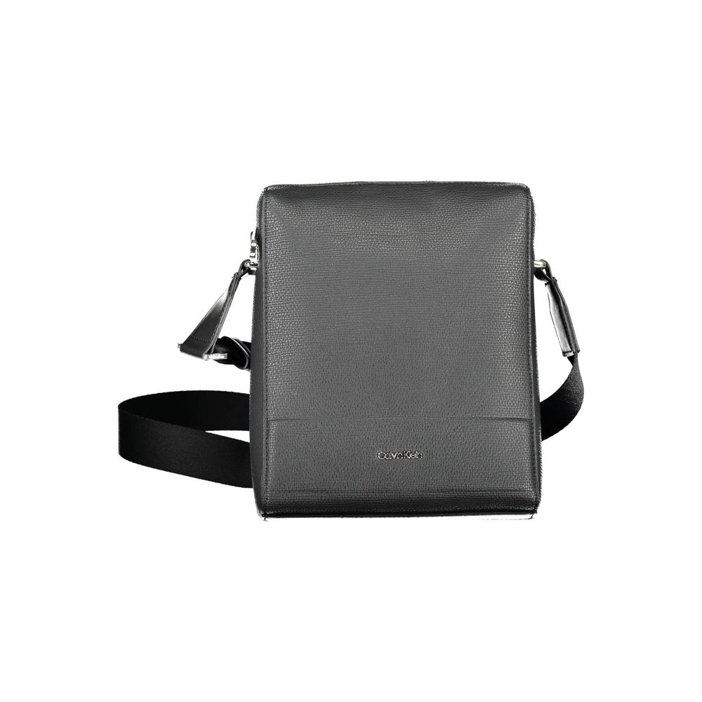Calvin Klein Black Polyurethane Men Shoulder Bag 1728,67403481248,Bags,Black,Calvin Klein,Men,New with tags,Shoulder Bags - Bags