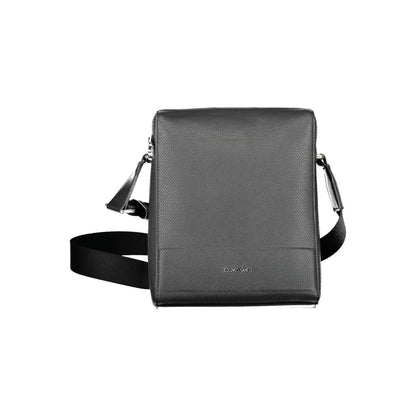 Calvin Klein Black Polyurethane Men Shoulder Bag 1728,67403481248,Bags,Black,Calvin Klein,Men,New with tags,Shoulder Bags - Bags
