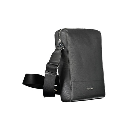 Calvin Klein Black Polyurethane Men Shoulder Bag 1728,67403481248,Bags,Black,Calvin Klein,Men,New with tags,Shoulder Bags - Bags