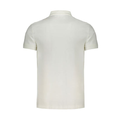 Calvin Klein Bianco Cotton Men Polo