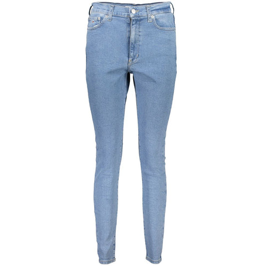Tommy Hilfiger Azzurro Cotton Women Jeans 1728,67403481248,Blue,Clothing,Jeans Denim - Clothing,New with tags,Skinny Jeans - Jeans Denim - Clothing,Tommy Hilfiger,W26 | L30,W27 | L30,W28 | L30,W29 | L30,W30 | L30,W31 | L30,W32 | L30,Women