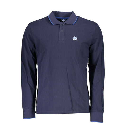 North Sails Blue Cotton Men Polo Shirt 1728,67403481248,Blue,Clothing,L,M,Men,New with tags,North Sails,Polo Shirts - T-Shirts - Clothing,T-Shirts - Clothing