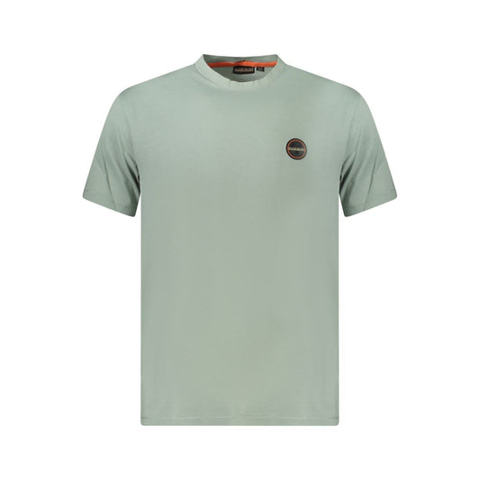 Napapijri Verde Cotton Men T-Shirt 1728,67403481248,Clothing,Green,Men,Napapijri,New with tags,S,T-Shirts - Clothing,T-Shirts - T-Shirts - Clothing
