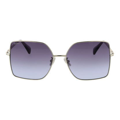 Max Mara Silver Metal Sunglasses 1728,67345776800,Accessories,Glasses and Sunglasses - Accessories,Max Mara,New with tags,Silver,Sunglasses - Glasses and Sunglasses - Accessories,Women
