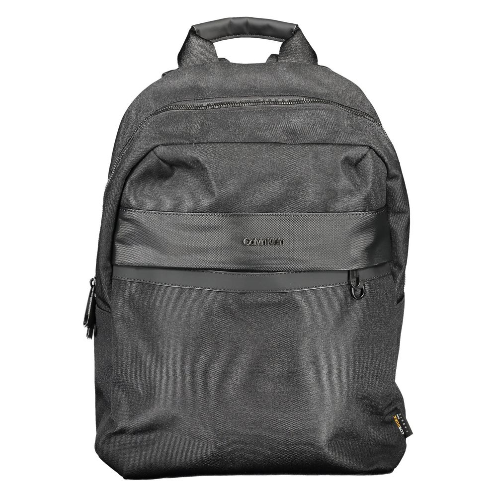 Calvin Klein Black Polyester Men Backpack 1728,67403481248,Backpacks - Bags,Bags,Black,Calvin Klein,Men,New with tags