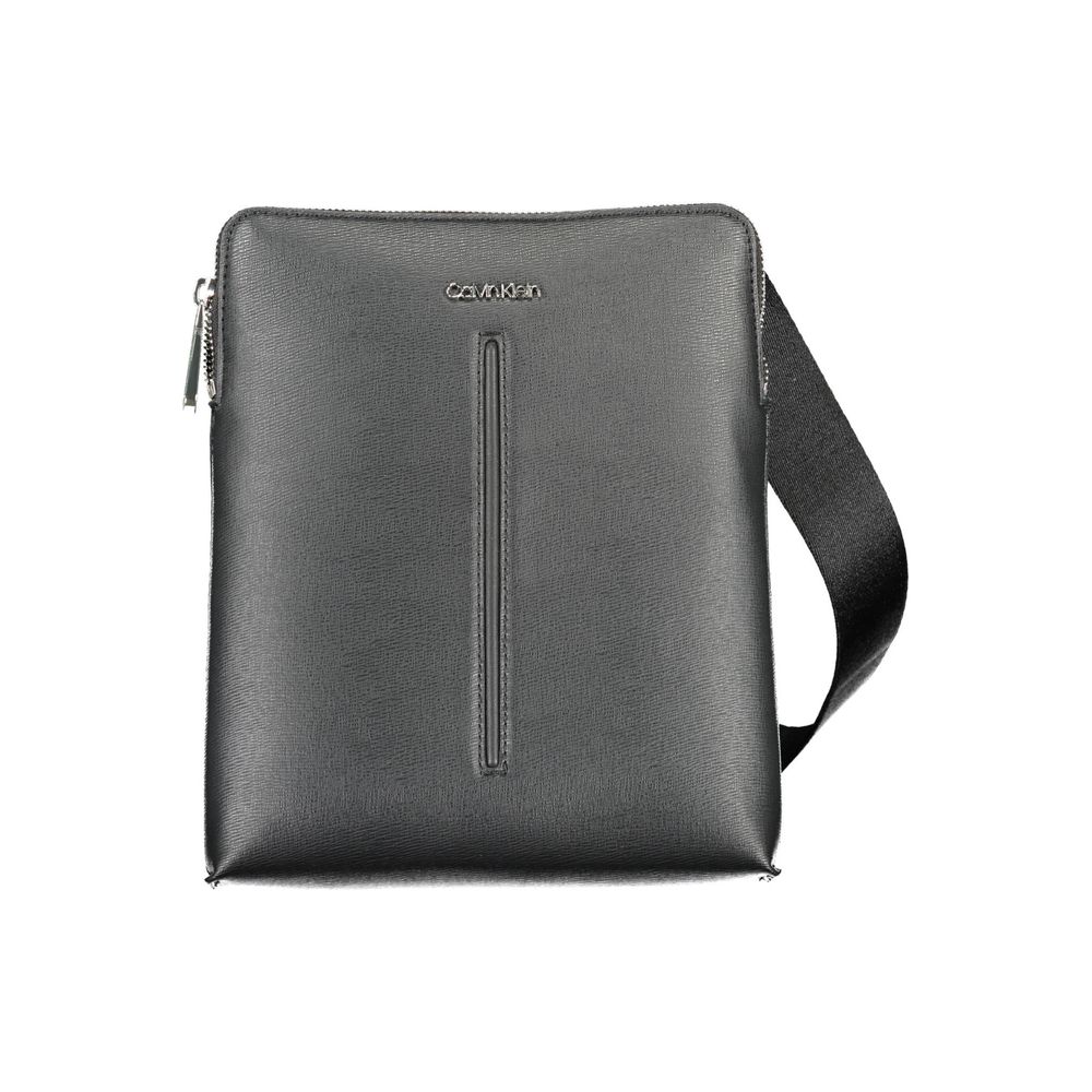 Calvin Klein Black Polyurethane Men Shoulder Bag 1728,67403481248,Bags,Black,Calvin Klein,Men,New with tags,Shoulder Bags - Bags