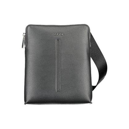 Calvin Klein Black Polyurethane Men Shoulder Bag 1728,67403481248,Bags,Black,Calvin Klein,Men,New with tags,Shoulder Bags - Bags