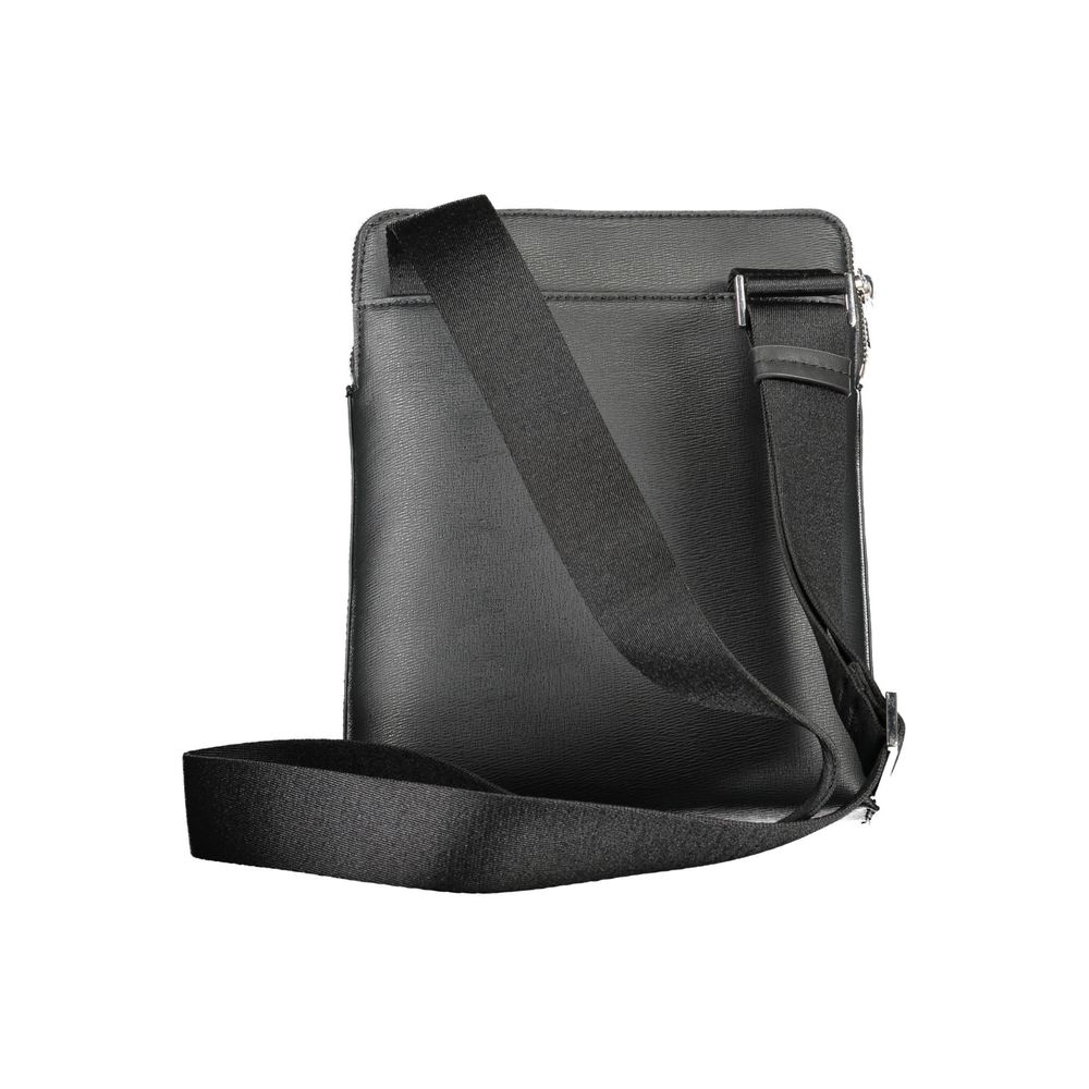 Calvin Klein Black Polyurethane Men Shoulder Bag 1728,67403481248,Bags,Black,Calvin Klein,Men,New with tags,Shoulder Bags - Bags