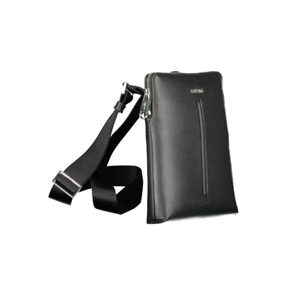 Calvin Klein Black Polyurethane Men Shoulder Bag 1728,67403481248,Bags,Black,Calvin Klein,Men,New with tags,Shoulder Bags - Bags