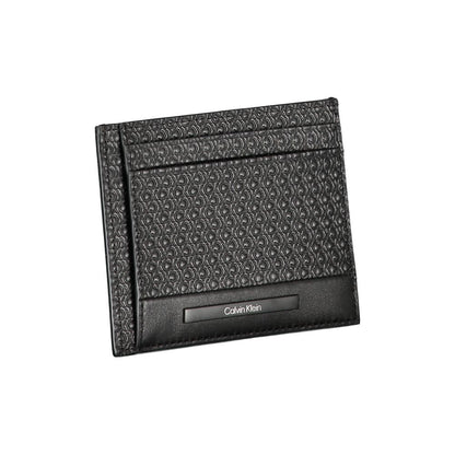 Calvin Klein Black Polyester Men's Shoulder Bag